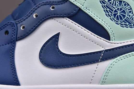 Mint Blue Mid 554725-413 554725-413 Jordan 1 1014